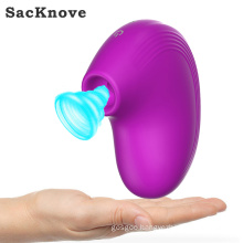 SacKnove Adult Couple Clitoral Nipple Breast G Spot Clit Clitoris Vagina Stimulator Sex Toys Sucking Vibrator for Women